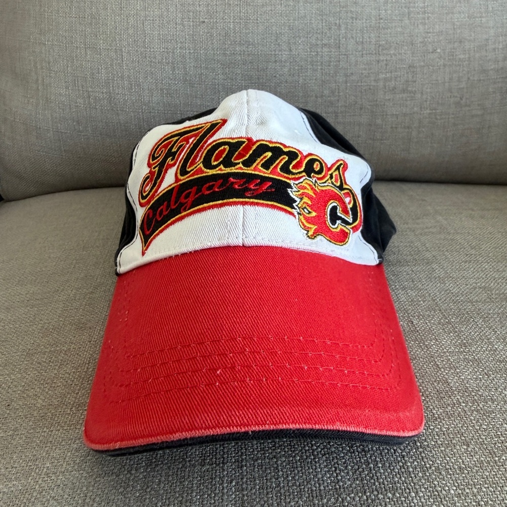 NHL Black and Red Licensed Cap